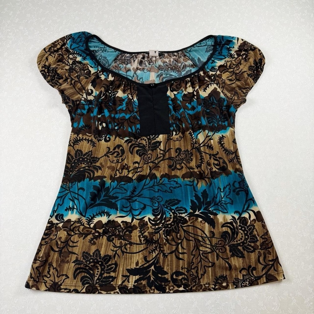 Vintage Perception Concept‎ Boho Floral Blouse — Size M